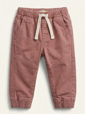 Gagou Tagou Kids Rust Pants with White Drawstring